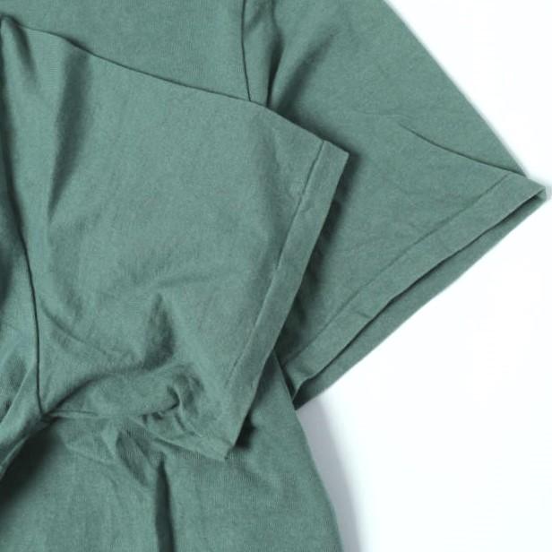 A.PRESSE アプレッセ 25SS 日本製 Heavy Weight T-Shirt ヘビーウェイトTシャツ AP-5002 3 GREEN 半袖  トップス g27614 |  | 05