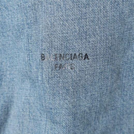 BALENCIAGA バレンシアガ Crush Denim Tote Bag Midium クラッシュ デニムトートバッグ ミディアム 742941 Indigo チェーン ショルダー |  | 07