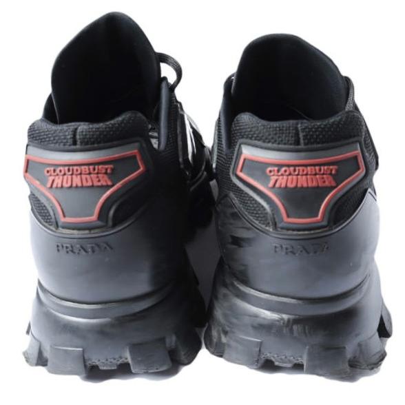 PRADA プラダ イタリア製 CLOUDBUST THUNDER クラウドバスト サンダー ニットファブリック スニーカー 2EG293 10(29cm) BLACK シューズ |  | 03