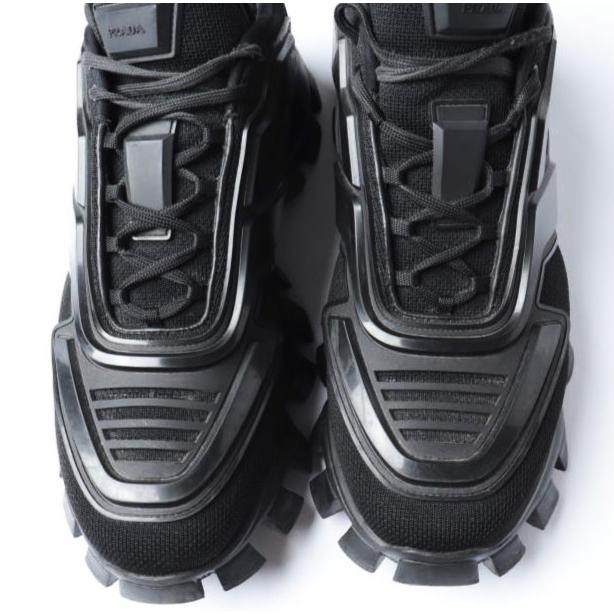 PRADA プラダ イタリア製 CLOUDBUST THUNDER クラウドバスト サンダー ニットファブリック スニーカー 2EG293 10(29cm) BLACK シューズ |  | 04