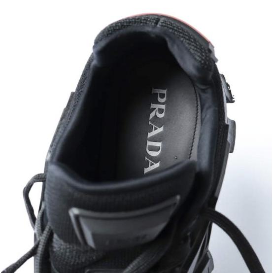 PRADA プラダ イタリア製 CLOUDBUST THUNDER クラウドバスト サンダー ニットファブリック スニーカー 2EG293 10(29cm) BLACK シューズ |  | 06