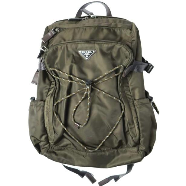 PRADA プラダ Speedrock Re-Nylon Backpack スピードロック リナイロン バックパック 2VZ122 2DMG F0334 MIMETICO OLIVE リュック カバン | 