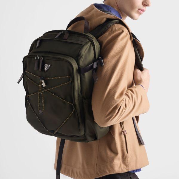PRADA プラダ Speedrock Re-Nylon Backpack スピードロック リナイロン バックパック 2VZ122 2DMG F0334 MIMETICO OLIVE リュック カバン |  | 02