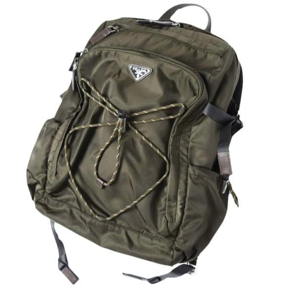 PRADA プラダ Speedrock Re-Nylon Backpack スピードロック リナイロン バックパック 2VZ122 2DMG F0334 MIMETICO OLIVE リュック カバン |  | 03