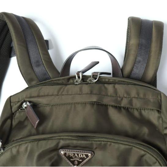 PRADA プラダ Speedrock Re-Nylon Backpack スピードロック リナイロン バックパック 2VZ122 2DMG F0334 MIMETICO OLIVE リュック カバン |  | 05