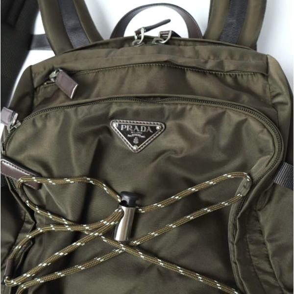 PRADA プラダ Speedrock Re-Nylon Backpack スピードロック リナイロン バックパック 2VZ122 2DMG F0334 MIMETICO OLIVE リュック カバン |  | 06