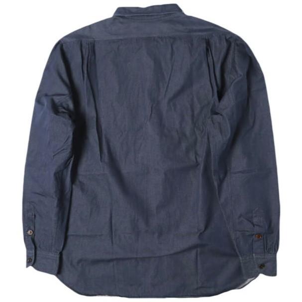 The crooked Tailor ザクルーキットテーラー REGULAR COLLAR CLASSIC OVER SHIRT デニム レギュラーカラークラシックオーバーシャツ 48 |  | 01