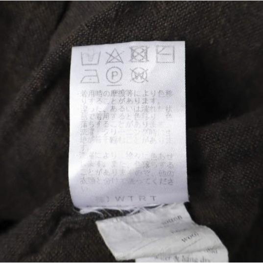 evan kinori エヴァンキノリ アメリカ製 Big Shirt ビッグシャツ M Brown 長袖 トップス g27627 |  | 06