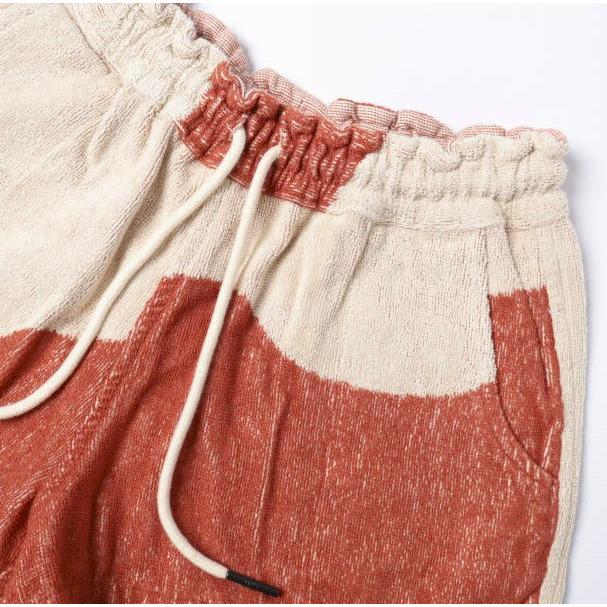 OAS オーエーエス Dune Drizzle Terry Shorts ウエーブデザイン パイルショーツ 5502-01 S RED/OFF WHITE BEAMS イージー ショートパンツ |  | 05