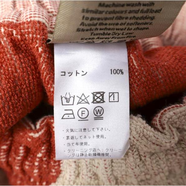 OAS オーエーエス Dune Drizzle Terry Shorts ウエーブデザイン パイルショーツ 5502-01 S RED/OFF WHITE BEAMS イージー ショートパンツ |  | 09