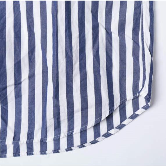 BEAUTY＆YOUTH UNITED ARROWS ビューティーアンドユース ロンドンストライプショートスリーブシャツ 1216-149-2058 S NAVY/WHITE 半袖 |  | 05