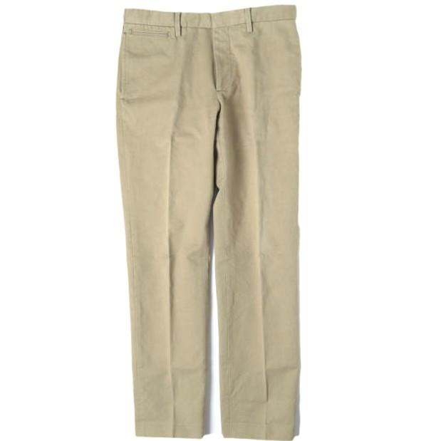RAINMAKER レインメーカー 日本製 コットンツイルチノトラウザーズ RM132-017 46 KHAKI KYOTO プレス チノパン パンツ ボトムス g27645 | 