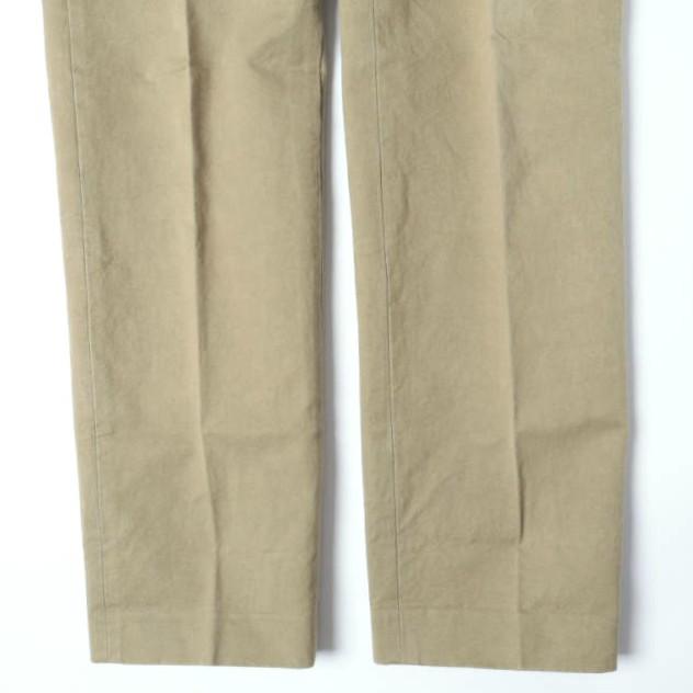 RAINMAKER レインメーカー 日本製 コットンツイルチノトラウザーズ RM132-017 46 KHAKI KYOTO プレス チノパン パンツ ボトムス g27645 |  | 04