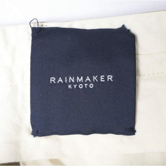 RAINMAKER レインメーカー 日本製 コットンツイルチノトラウザーズ RM132-017 46 KHAKI KYOTO プレス チノパン パンツ ボトムス g27645 |  | 06