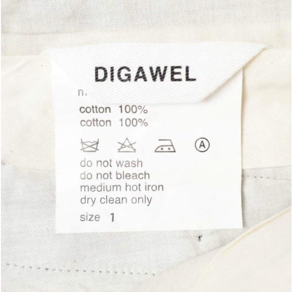 DIGAWEL ディガウェル 日本製 コットンスラックスショーツ 1 BLACK トラウザーズ ショートパンツ ボトムス g27646 |  | 02