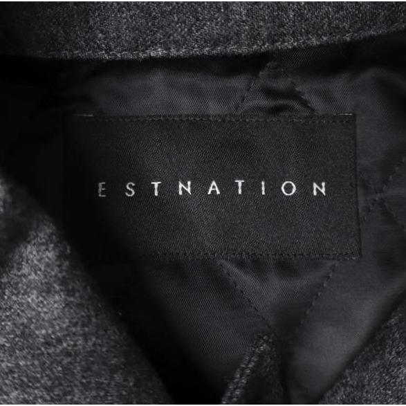 ESTNATION エストネーション REDA社製 COLD GUARD キルティングライター付き ベルテッドステンカラーコート 42-200-01-105809 S GRAY |  | 03