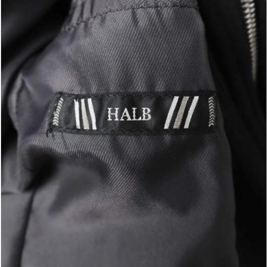 HALB ハルプ フェイクムートン フーデッドコート 5017593031 5(M) BLACK メルトン ボア Kiminori Morishita アウター g27648 |  | 02