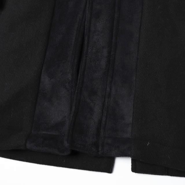 HALB ハルプ フェイクムートン フーデッドコート 5017593031 5(M) BLACK メルトン ボア Kiminori Morishita アウター g27648 |  | 07