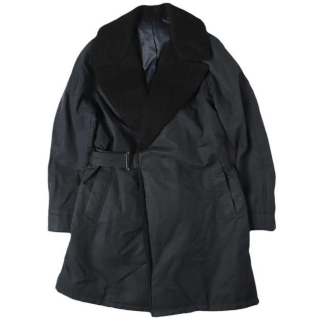 HALB ハルプ パデッド タイロッケンコート 5016493031 5(M) BLACK ボア 中綿 トレンチコート Kiminori Morishita アウター g27649 | 