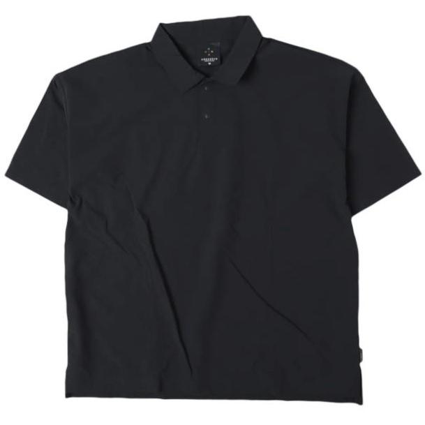 AXESQUIN アクシーズクイン TECH POLO テック ポロシャツ 321015 M BLACK 半袖 トップス g27651 | 