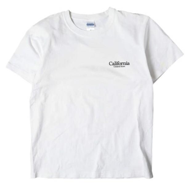 California General Store カリフォルニア ジェネラルストア CAR PRINT TEE ヘビーウェイトコットン カラープリントTシャツ M WHITE CGS. |  | 01