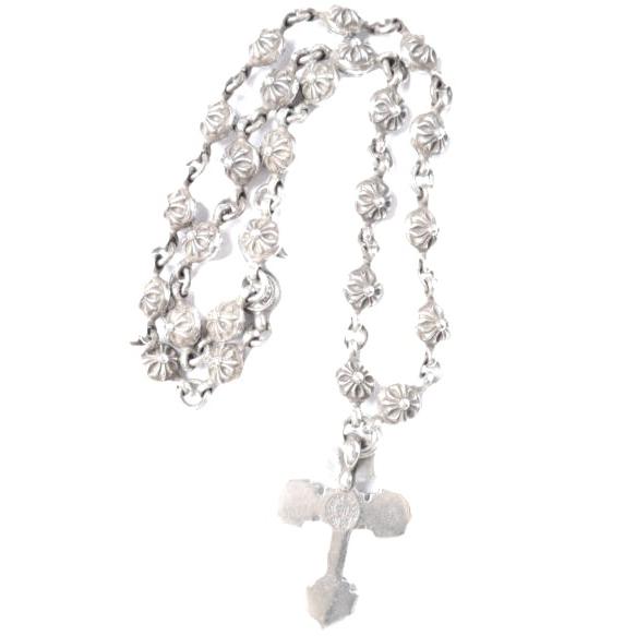CHROME HEARTS クロムハーツ FILIGREE CROSS XSM CROSS BALL CHAIN NECKLACE 20inch インボイス付 フィリグリークロスクロスボールチェーン |  | 01