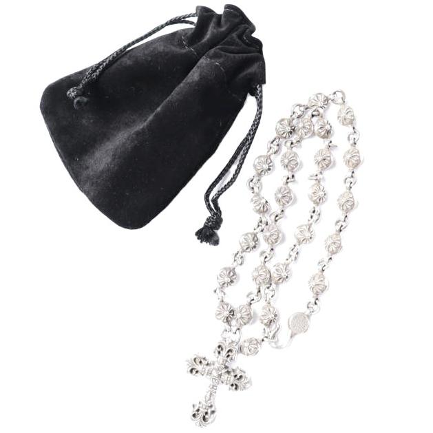 CHROME HEARTS クロムハーツ FILIGREE CROSS XSM CROSS BALL CHAIN NECKLACE 20inch インボイス付 フィリグリークロスクロスボールチェーン |  | 02