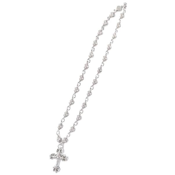 CHROME HEARTS クロムハーツ FILIGREE CROSS XSM CROSS BALL CHAIN NECKLACE 20inch インボイス付 フィリグリークロスクロスボールチェーン |  | 04