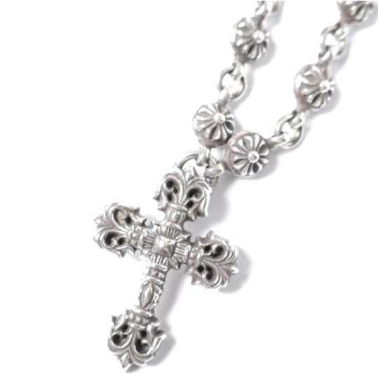CHROME HEARTS クロムハーツ FILIGREE CROSS XSM CROSS BALL CHAIN NECKLACE 20inch インボイス付 フィリグリークロスクロスボールチェーン |  | 05