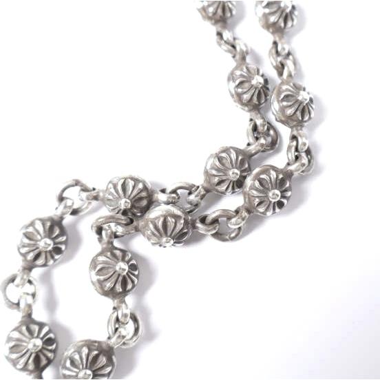 CHROME HEARTS クロムハーツ FILIGREE CROSS XSM CROSS BALL CHAIN NECKLACE 20inch インボイス付 フィリグリークロスクロスボールチェーン |  | 07