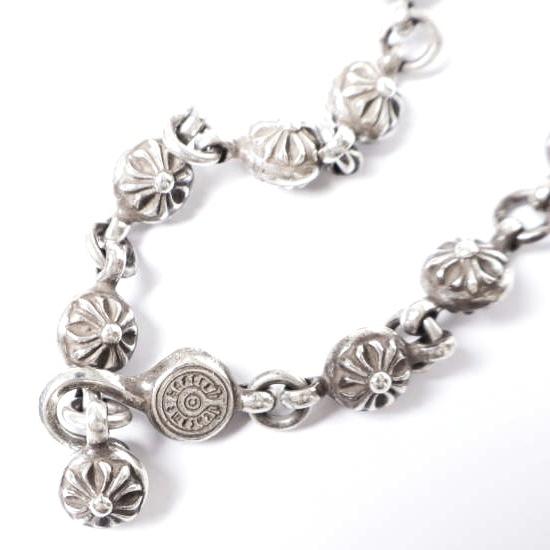 CHROME HEARTS クロムハーツ FILIGREE CROSS XSM CROSS BALL CHAIN NECKLACE 20inch インボイス付 フィリグリークロスクロスボールチェーン |  | 08