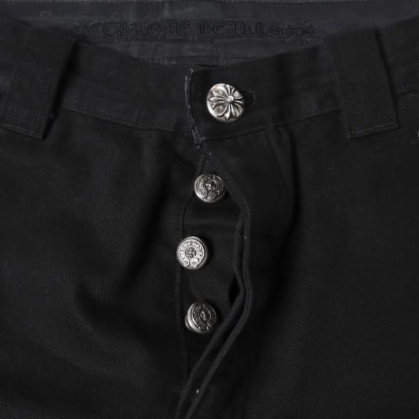 CHROME HEARTS クロムハーツ CARPENTER DOUBLE KNEE インボイス付き カーペンターダブルニーパンツ 34 BLACK ペインター キャンバス |  | 07