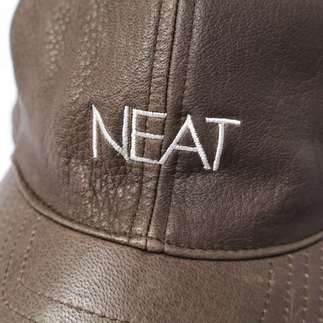 NEAT ニート 日本製 ディアスキンレザーキャップ LEATHER CAP 57-60cm BROWN 6パネル 帽子 g27666 |  | 02