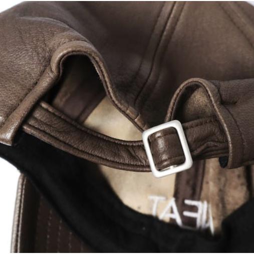 NEAT ニート 日本製 ディアスキンレザーキャップ LEATHER CAP 57-60cm BROWN 6パネル 帽子 g27666 |  | 05