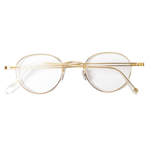 EYEVAN 7285 アイヴァン 7285 日本製 187 c.903 Wワイヤーテンプル サングラス GOLD/LIGHT BROWN 46□23-145 眼鏡 メガネ g27670 |  | 01