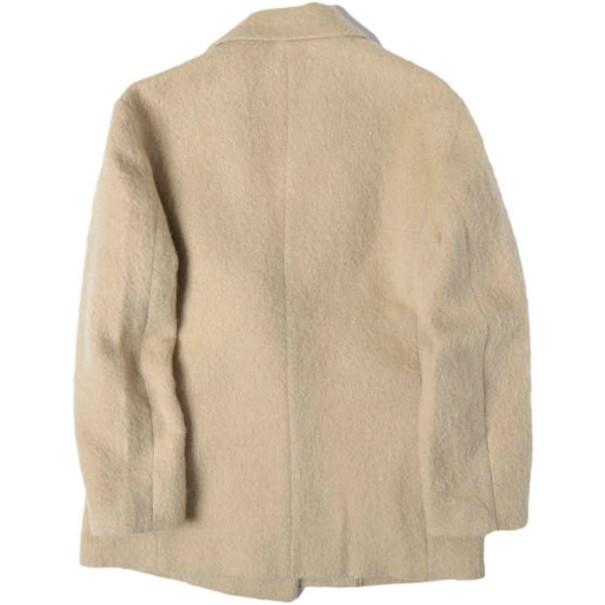 MACPHEE マカフィー 24AW モヘヤシャギー ダブルブレストジャケット 12-07-44-07333 36 ライトベージュ トゥモローランド 定価49,500円 |  | 01