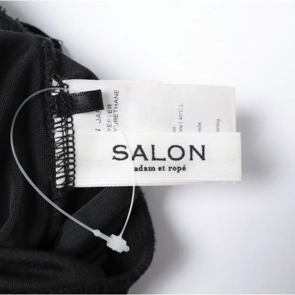 SALON ADAM ET ROPE サロン アダムエロペ 24SS 日本製 クラッシュベロアタイトスカート SHC34080 Free BLACK ロング イージー ボトムス |  | 07