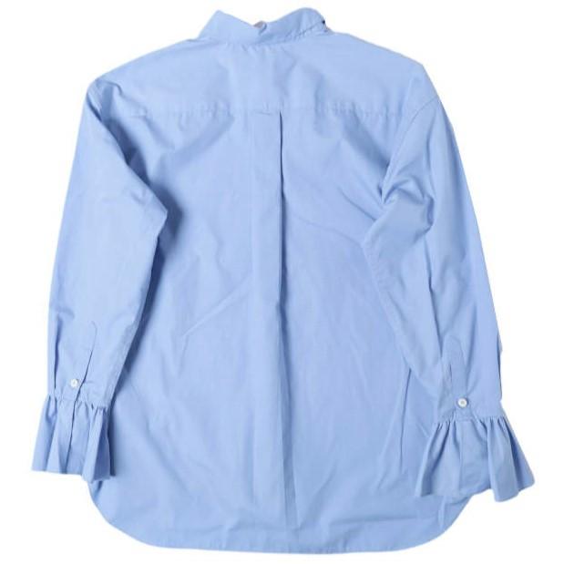 BARNYARDSTORM バンヤードストーム フリルスリーブブラウス ハンドウォッシャブル BG434611NN Free BLUE 長袖 シャツ トップス g27680 |  | 01