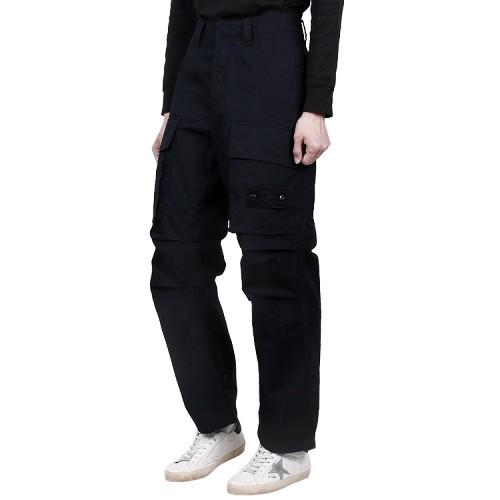 STONE ISLAND ストーンアイランド 24SS Ghost Piece WEATHERPROOF COTTON CANVAS CARGO PANTS ゴースト カーゴパンツ 8015309F1 W31 BLACK |  | 02