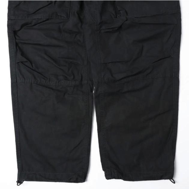 STONE ISLAND ストーンアイランド 24SS Ghost Piece WEATHERPROOF COTTON CANVAS CARGO PANTS ゴースト カーゴパンツ 8015309F1 W31 BLACK |  | 08