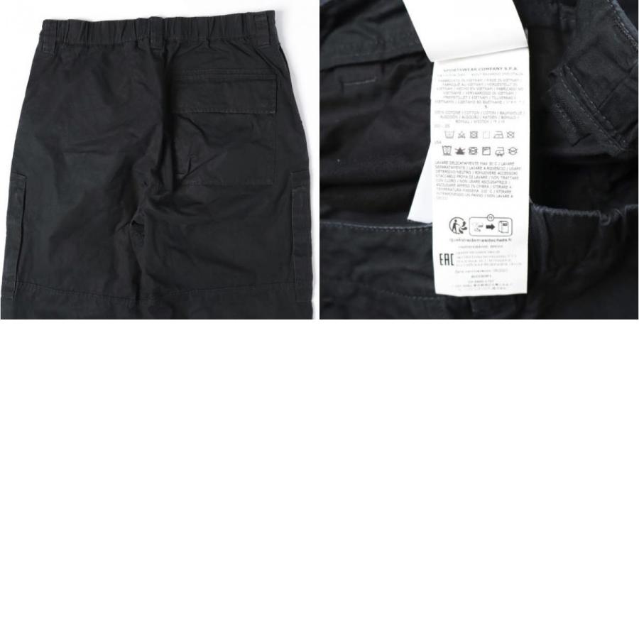 STONE ISLAND ストーンアイランド 24SS Ghost Piece WEATHERPROOF COTTON CANVAS CARGO PANTS ゴースト カーゴパンツ 8015309F1 W31 BLACK |  | 09