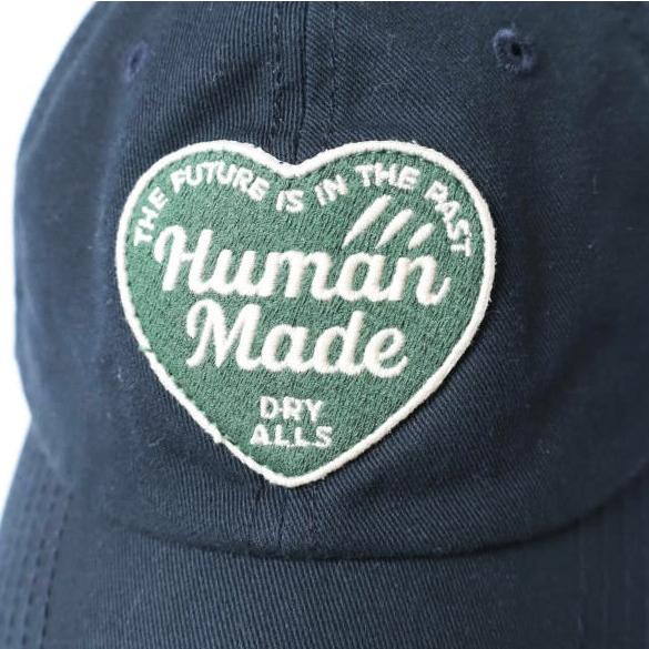 HUMAN MADE ヒューマンメイド 26SS 6PANEL TWILL CAP 6パネルツイルキャップ HM31GD018 Free NAVY ハート ベースボール 帽子 g27688 |  | 02