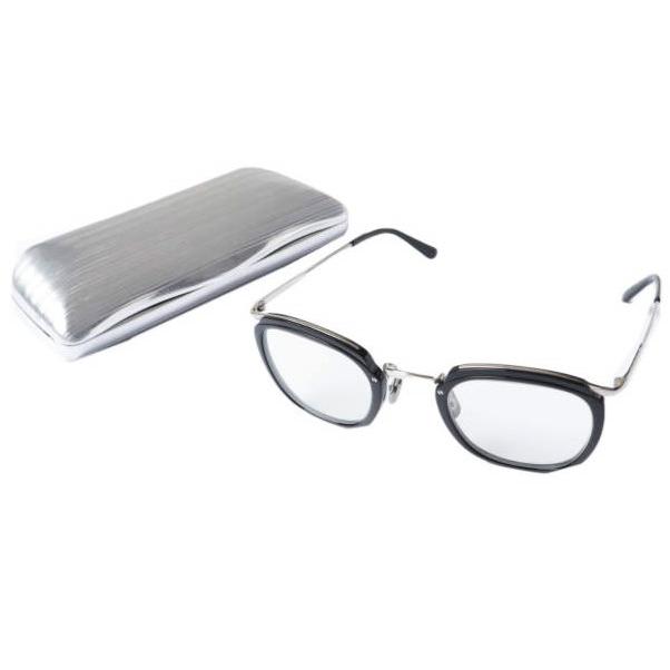 EYEVAN 7285 アイヴァン 7285 541 C.1001 コンビネーションフレーム ウエリントンサングラス BLACK/LIGHT GRAY 47□24-145 眼鏡 メガネ |  | 02