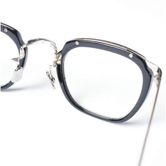 EYEVAN 7285 アイヴァン 7285 541 C.1001 コンビネーションフレーム ウエリントンサングラス BLACK/LIGHT GRAY 47□24-145 眼鏡 メガネ |  | 05