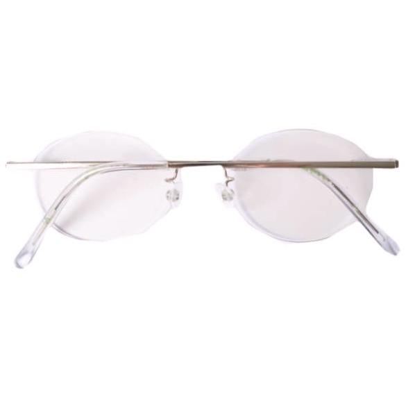 Atelier Macri アトリエマクリ RIMLESS リムレスメガネ オーバルサングラス ホワイトゴールド/ライトピンク(度入り) 51□18 140 メガネ |  | 02