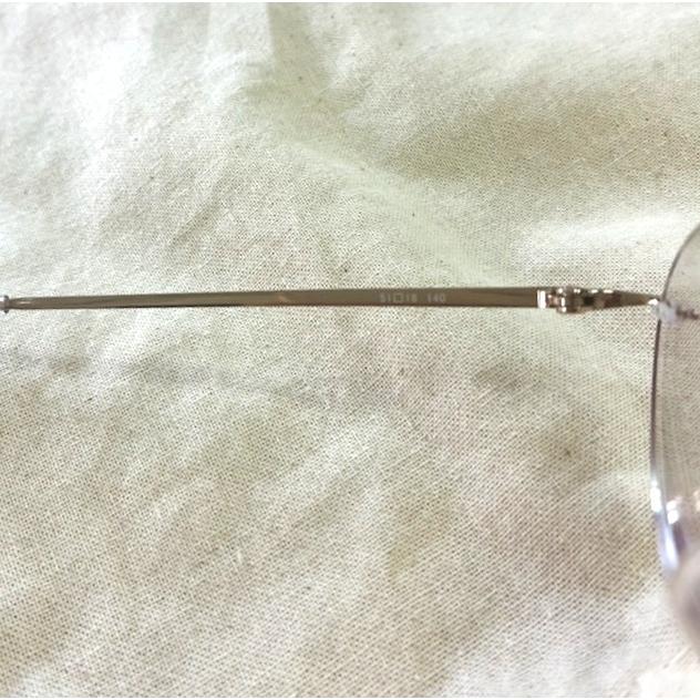 Atelier Macri アトリエマクリ RIMLESS リムレスメガネ オーバルサングラス ホワイトゴールド/ライトピンク(度入り) 51□18 140 メガネ |  | 07