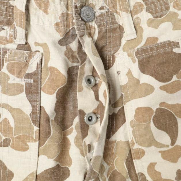 SASSAFRAS ササフラス Fall Leaf Pants 1/2 RIPSTOP CAMO フォールリーフハーフパンツ ダック リップストップ S HUNTER CAMO ショーツ |  | 03