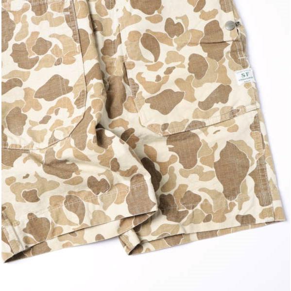 SASSAFRAS ササフラス Fall Leaf Pants 1/2 RIPSTOP CAMO フォールリーフハーフパンツ ダック リップストップ S HUNTER CAMO ショーツ |  | 04