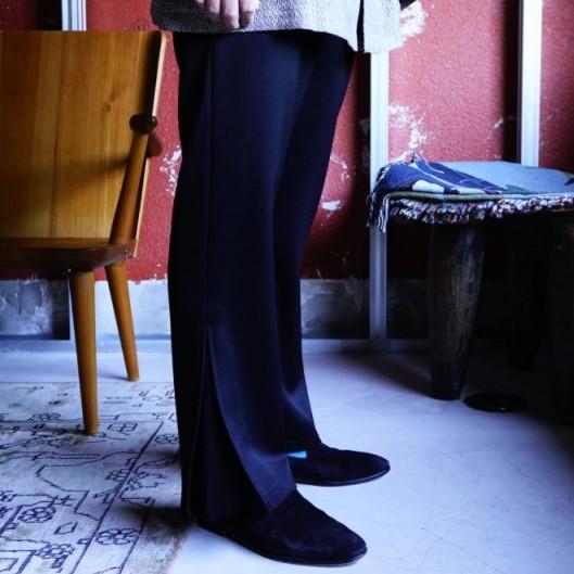 RANDY ランディ 21SS 日本製 Clown Fish Track Straight Pants サイドスリット トラックパンツ 21SS-PT03 1 NAVY イージー ボトムス g27703 |  | 02