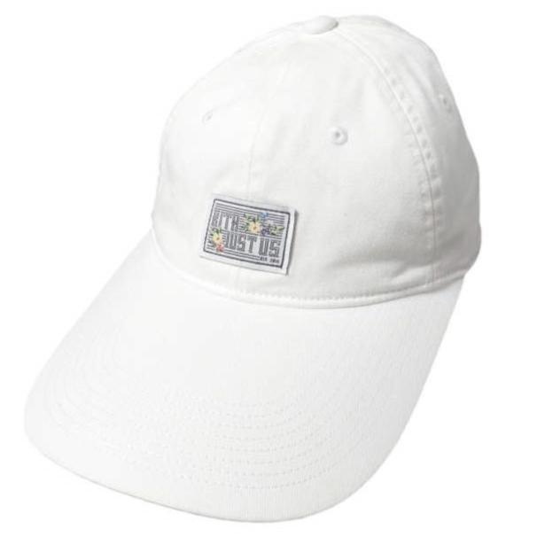 KITH NYC キスニューヨークシティ 22SS JUST US CAP コットンツイル ロングビル6パネルキャップ 22095060002420 WHITE Kith＆Kin 帽子 | 